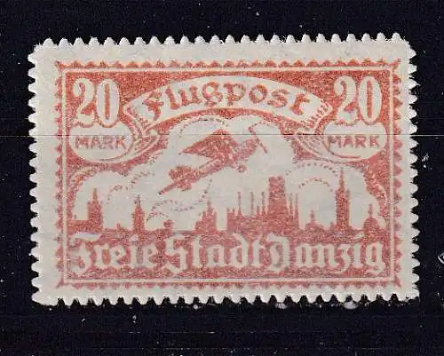 Freie Stadt Danzig  Nr 118 Falz / Gummimängel / *