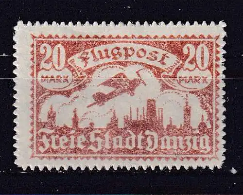 Freie Stadt Danzig  Nr 118 Falz / Gummimängel / *