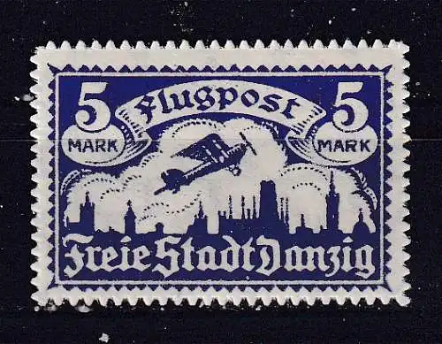 Freie Stadt Danzig  Nr 116 Falz / Gummimängel / *