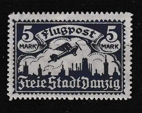 Freie Stadt Danzig  Nr 116 Falz / Gummimängel / *