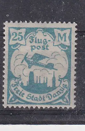 Freie Stadt Danzig  Nr 133 Falz / Gummimängel / *