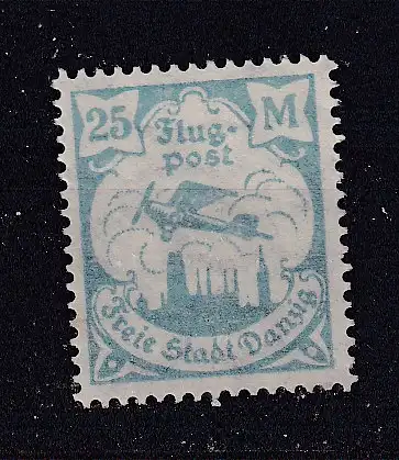 Freie Stadt Danzig  Nr 133 Falz / Gummimängel / *