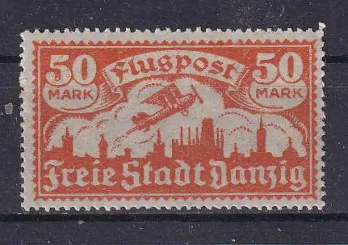 Freie Stadt Danzig  Nr 134 Falz / Gummimängel / *