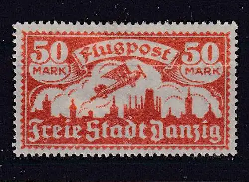 Freie Stadt Danzig  Nr 134 Falz / Gummimängel / *