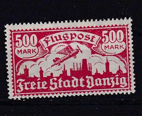 Freie Stadt Danzig  Nr 137 Falz / Gummimängel / *