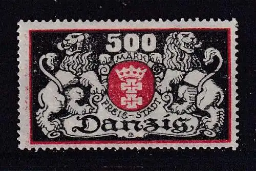 Freie Stadt Danzig  Nr 120 Falz / Gummimängel / *