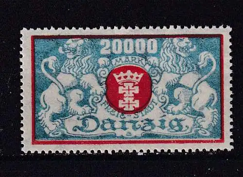 Freie Stadt Danzig  Nr 148 Falz / Gummimängel / *