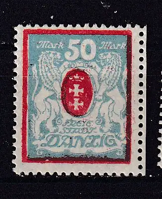 Freie Stadt Danzig  Nr 127 Falz / Gummimängel / *