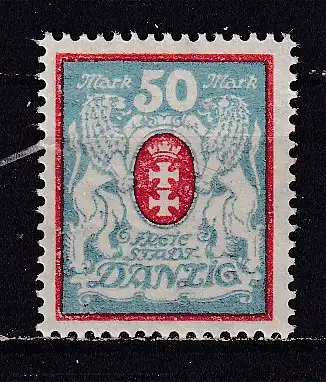 Freie Stadt Danzig  Nr 127 Falz / Gummimängel / *