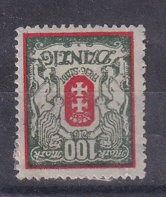 Freie Stadt Danzig  Nr 128 Falz / Gummimängel / *