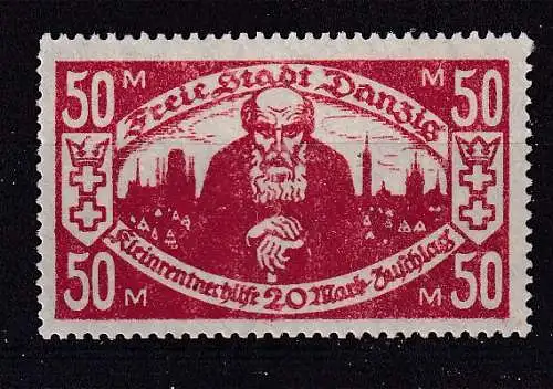 Freie Stadt Danzig  Nr 131 Falz / Gummimängel / *