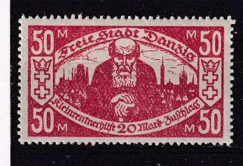 Freie Stadt Danzig  Nr 131 Falz / Gummimängel / *