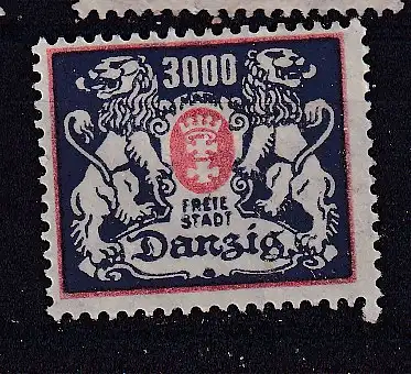 Freie Stadt Danzig  Nr 146 Falz / Gummimängel / *