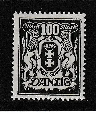 Freie Stadt Danzig  Nr 141 Falz / Gummimängel / *