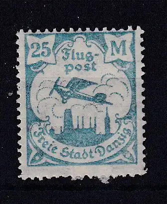 Freie Stadt Danzig  Nr 133 Falz / Gummimängel / *
