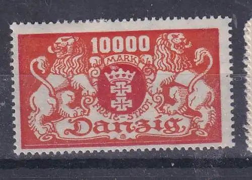 Freie Stadt Danzig  Nr 147 Falz / Gummimängel / *