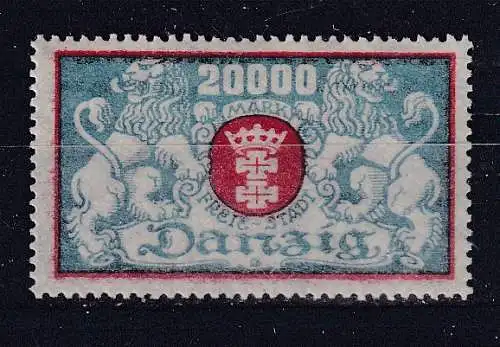 Freie Stadt Danzig  Nr 148 Falz / Gummimängel / *