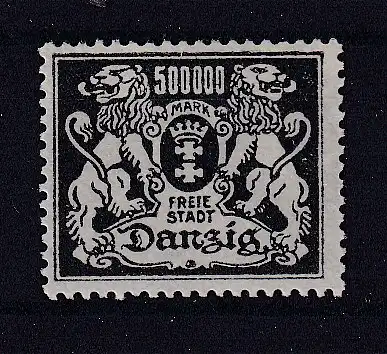 Freie Stadt Danzig  Nr 157 Falz / Gummimängel / *