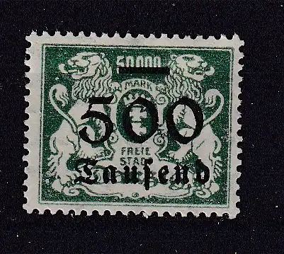 Freie Stadt Danzig  Nr 162 Falz / Gummimängel / *