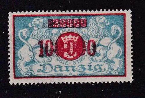 Freie Stadt Danzig  Nr 150 Falz / Gummimängel / *