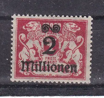 Freie Stadt Danzig  Nr 165 Falz / Gummimängel / *