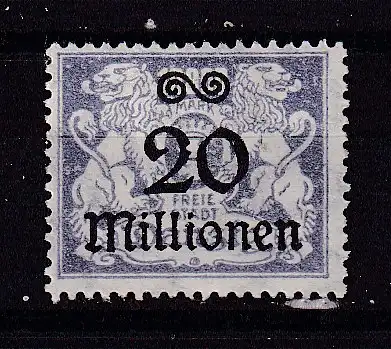 Freie Stadt Danzig  Nr 170 Falz / Gummimängel / *