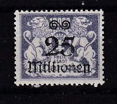 Freie Stadt Danzig  Nr 171 Falz / Gummimängel / *