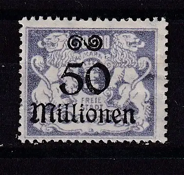 Freie Stadt Danzig  Nr 173 Falz / Gummimängel / *