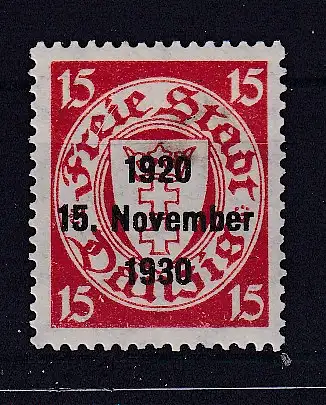 Freie Stadt Danzig  Nr 222 Falz / Gummimängel / *