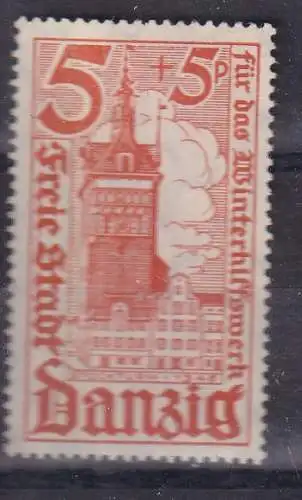 Freie Stadt Danzig  Nr 256 Ohne Gummierung (*)