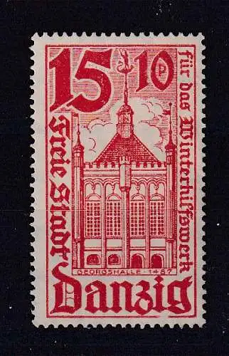 Freie Stadt Danzig  Nr 258 Ohne Gummierung (*)