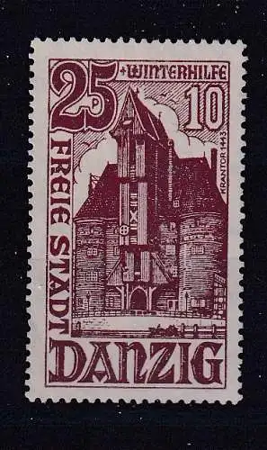 Freie Stadt Danzig  Nr 264 Ohne Gummierung (*)