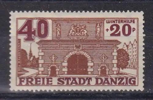 Freie Stadt Danzig  Nr 265 Falz / Gummimängel / *