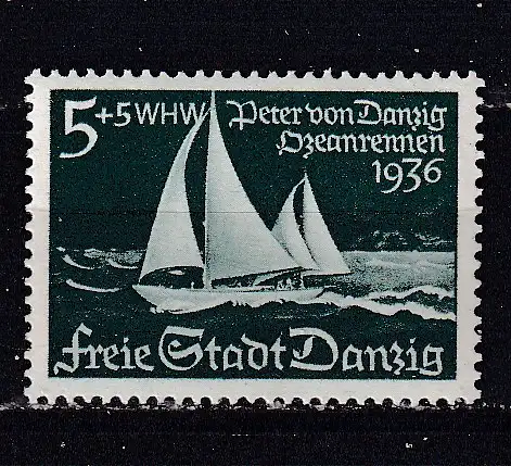 Freie Stadt Danzig  Nr 284 Falz / Gummimängel / *