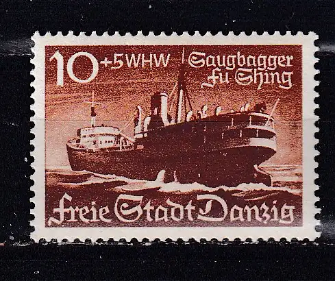 Freie Stadt Danzig  Nr 285 Falz / Gummimängel / *