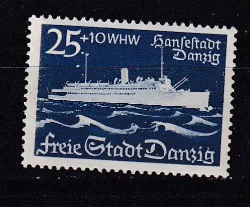 Freie Stadt Danzig  Nr 287 Falz / Gummimängel / *
