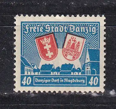 Freie Stadt Danzig  Nr 275 Falz / Gummimängel / *