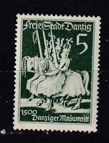 Freie Stadt Danzig  Nr 302 Falz / Gummimängel / *