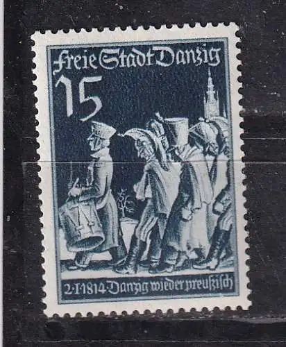 Freie Stadt Danzig  Nr 304 Falz / Gummimängel / *