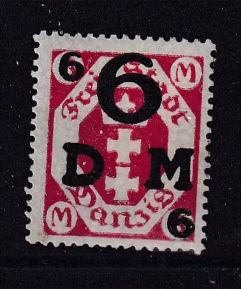 Freie Stadt Danzig Dienstmarken  Nr 25 Falz / Gummimängel / *