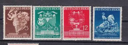 Deutsches Reich  Nr 768/71 Postfrisch / **