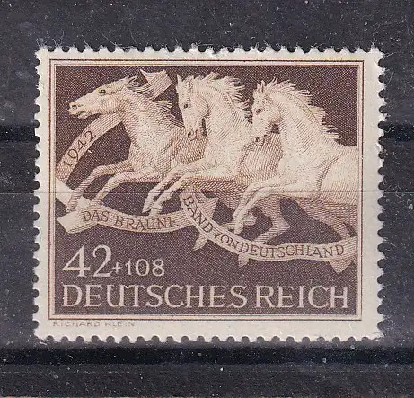 Deutsches Reich  Nr 815 Postfrisch / **