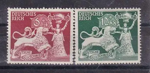 Deutsches Reich  Nr 816/17 Postfrisch / **