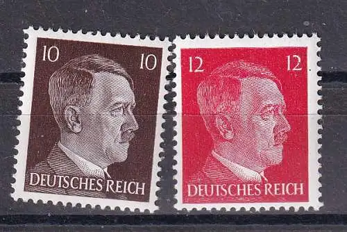 Deutsches Reich  Nr 826/27 Postfrisch / **