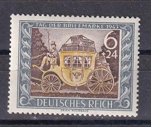 Deutsches Reich  Nr 828 Postfrisch / **
