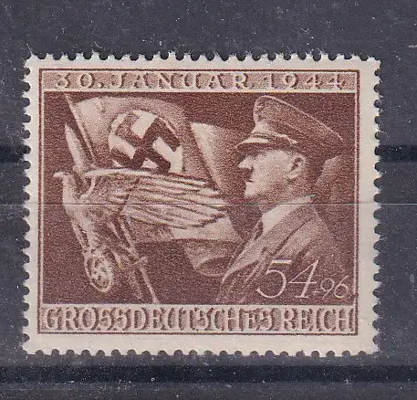 Deutsches Reich  Nr 865 Postfrisch / **