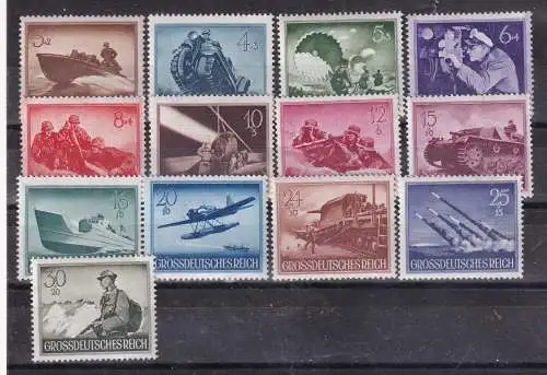 Deutsches Reich  Nr 873/85 Postfrisch / **