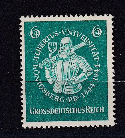 Deutsches Reich  Nr 896 Postfrisch / **