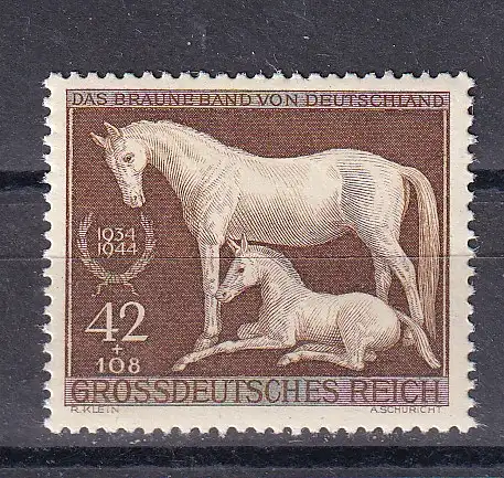 Deutsches Reich  Nr 899 Postfrisch / **