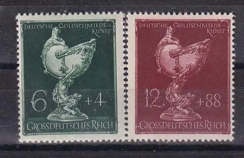 Deutsches Reich  Nr 902/03 Postfrisch / **